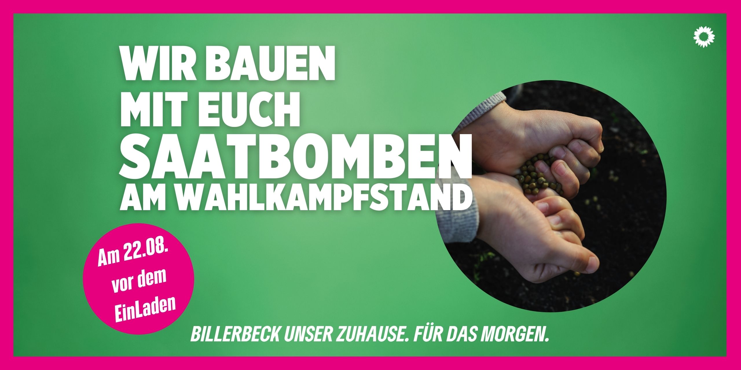 Saatbomben bauen - kommunalwahl 2025