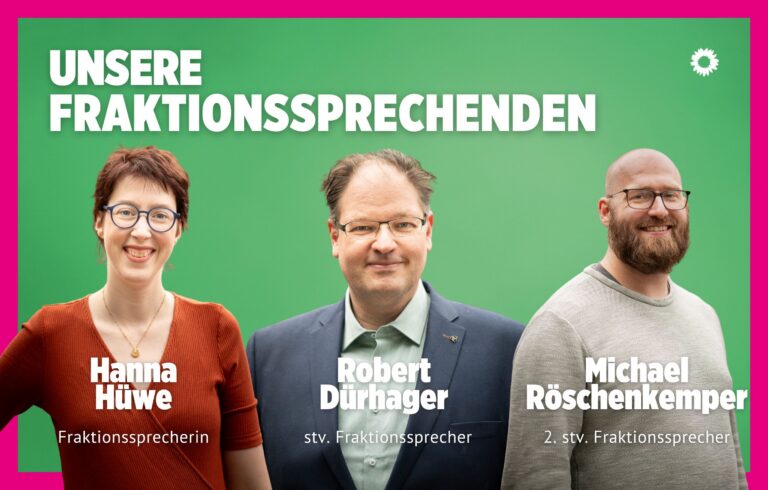 Kontinuität und Erneuerung: Grüne Fraktion bestätigt Fraktionsvorstand