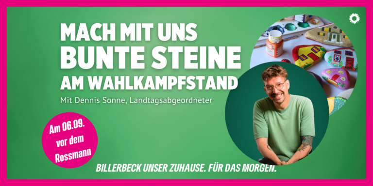 Bunte Steine für die Vielfalt – mit Dennis Sonne